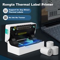 Printer Label Pengiriman Barcode Termal 110mm Printer Label Waybill 4x6 untuk Logistik Mendukung FedEx UPS