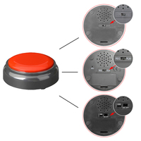 Bouton Sonore Hype Hip Hop Effet Klaxon Sonore DJ Fête Bruiteuse Jouet de Bureau Amusant Buzzer de Célébration Logo Personnalisé