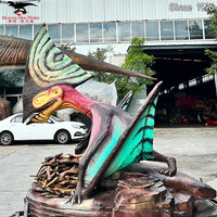 Dinosaures animatroniques grandeur nature pour parcs à thème