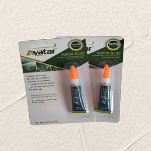 Pegamento Líquido Transparente 502 en Envase Individual para Adherir Firmemente a Cuero y Metal - Product Image 2