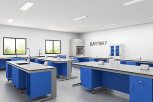 Cartmay thép hiện đại Modular phòng thí nghiệm băng ghế dự bị đồ nội thất cho trường học bệnh viện Trung tâm nghiên cứu và công nghiệp phòng thí nghiệm - Product Image 6