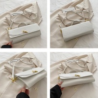 Nouveau Sac Bandoulière Carré Femme 2026 – Sac à Main Élégant avec Fermoir pour Automne et Hiver