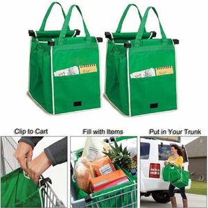 Chariot pliable d'extérieur à vendre directement d'usine, chariot de marché portable, chariot de courses pliable avec couvercle, chariot utilitaire pour l'épicerie - Product Image 5