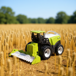 Combine Harvester <b>Toy</b> 14Cm With Cutting Attachment For Kids Farm Play - Product Image 3