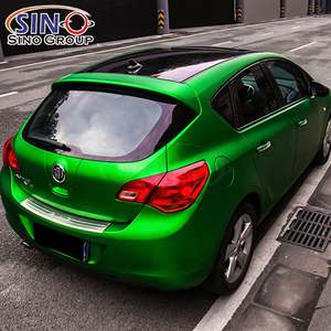 CM-08 1.52X18M Chrome Matte Orange Super Elastis Anti Kuning Film Pembungkus Mobil Pembungkus Tubuh Vinil - Product Image 2