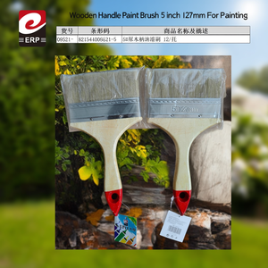 Pinceau à manche en bois 5 pouces 127 mm pour la peinture - Product Image 3