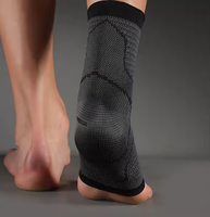 Manchons de soutien de cheville en coton et nylon, protection sportive, élastique, compression, respirant, tricoté