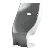 Fauteuil Nemo Leisure moderne en fibre de verre pour salon, villa, salle de sport - Utilisation multiple intérieur/extérieur, chambre, appartement, hôtel