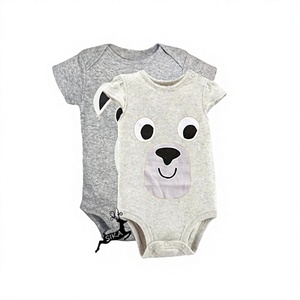 Vente flash Combinaison d'hiver en coton biologique pour bébés et tout-petits Unisexe Vêtements pour tout-petits antibactériens Vente en gros - Product Image 4