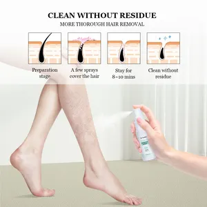 Natural Products Male Hair Removal Spray Face Body Pubic Hair Removal Cream Wholesale Permanent Hair Removal Spray