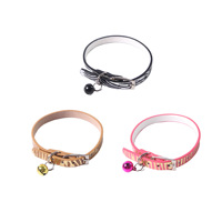 Collier pour chat en polyester avec clochette décorative, utilisation toute saison, style Halloween, accessoires pour animaux de compagnie