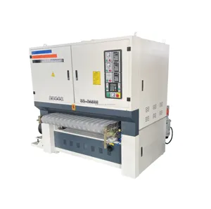 Wood Working Kitchen Cabinet Door Wide Belt Sanding Machine Wooden Board Sander Machine Wide Belt Sanding Machine