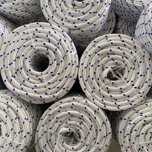 Cordon tressé en PP élastique durable et résistant de 4 mm, emballage en bobine avec longueur personnalisée pour usage vestimentaire - Product Image 1