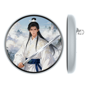 2026 Custom 1.85 DIY <b>Smart</b> Anime Photo Upload Video Playback Badge Picture Cosplay Comic Con Fan Events Custom Design Support - Product Image 6