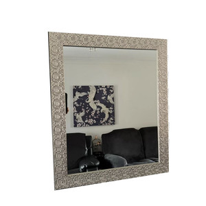 <span class=keywords><strong>Specchio</strong></span> da parete rettangolare 40x50 <span class=keywords><strong>50x70</strong></span> 60x80 argento PS specchietti da parete specchietti decorativi da parete di lusso - Product Image 1