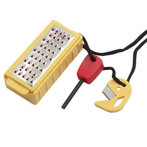 Không thấm nước ngoài trời Survival Fire Starter <span class=keywords><strong>Kit</strong></span> với chất béo gỗ tinder Maker vắt tay cho cắm trại - Product Image 1