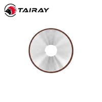 TAIRAY Meule diamantée conique unilatérale P200*12*32*4, meules rondes à liant résineux pour le meulage du métal et des alliages durs