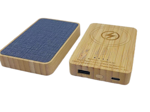 Banque de puissance magnétique populaire en bambou rPET 2024 mAh <span class=keywords><strong>ECO</strong></span> 5000 banque de puissance sans fil pour animaux de compagnie recyclée mini banque de puissance en bois portable 100% - Product Image 3