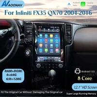 Infiniti Infiniti Infiniti 12.1-2004 için 2016 inç Android araba radyo Stereo multimedya Video oynatıcı GPS navigasyon kablosuz Carplay WIFI