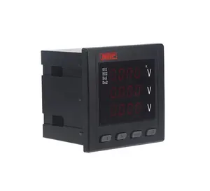 Medidor de tensão multifuncional digital trifásico RPPZ655U-9K4 LED Meter