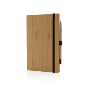 Bamboo infinity <b>notebook</b> <b>and</b> <b>pen</b> <b>set</b> sustainable gadgets - Product Image 1