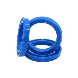 Venda de fábrica vedação de óleo de poliuretano tipo U anel de vedação de pistão hidráulico vedação de haste UN azul