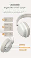 Casque de jeu sans fil Soyto Shuo Yutong avec standard 5.3, portée de 10 m, longue durée de vie de la batterie