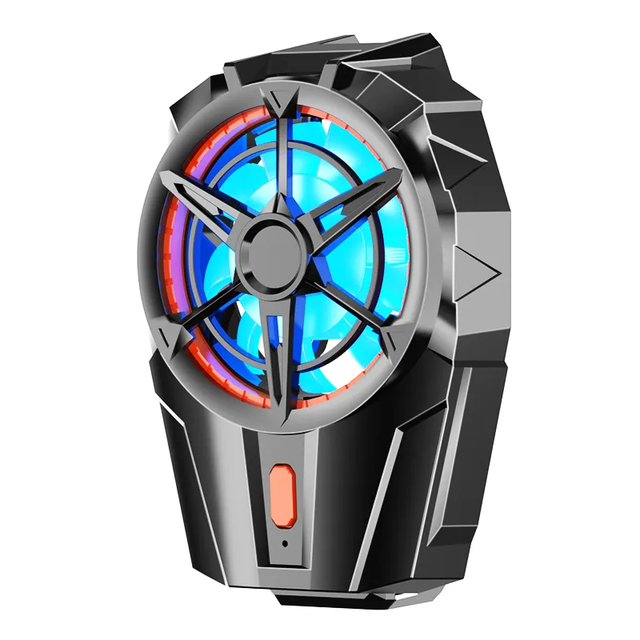 Mobile Phone Cooler Portable Cell Phone Radiator Fan Dissipate Heat Cooling Phone Temperature for Gaming