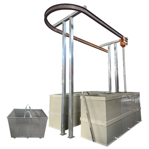 Réservoir de trempage chimique avec bain de lavage, équipement de prétraitement des surfaces métalliques, ligne de revêtement en poudre industrielle, machine de dégraissage - Product Image 3
