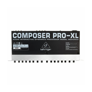 Behringer mdx2600 V2 hệ thống âm thanh mở rộng kênh đôi ngoài trời có tính năng tăng cường năng động tích hợp - Product Image 1