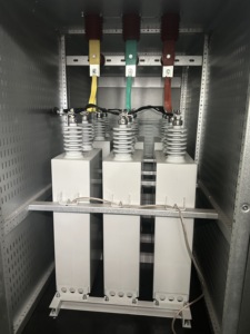 <span class=keywords><strong>11kV</strong></span> 고전압 병렬 전력 션트 커패시터 7.2kV 150kvar 200kvar 역률 개선용 커패시터 뱅크 - Product Image 4