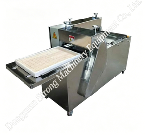 Máquina para Hacer Barras de Muesli, Máquina Comercial Automática para Caramelos de Cacahuete, Barras de Cereal, Proteína y Granola, con Motor y Caja de Madera - Product Image 1