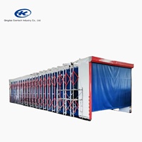 Tente de peinture gonflable rétractable avec éclairage LED pour la peinture automobile et la cuisson des peintures - Catégorie : Machines de traitement des gaz