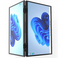 Ordinateur portable Core I7 Double écran 16 + 14 pouces Intel Core I7 16gb Ram Ordinateur portable de jeu Ordinateur portable