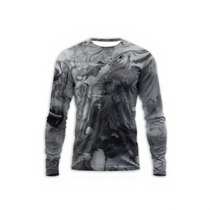Custom Quick Dry Sublimation Fishing <b>Shirt</b> Anti UV <b>T</b>-<b>Shirt</b> <b>Men</b> Upf 50+ Adult <b>Long</b> <b>Sleeve</b> Fishing <b>Shirt</b> - Product Image 1