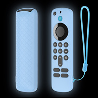 Coque de protection en silicone pour télécommande compatible avec Fire TV Stick HD/4K (modèle le plus récent) 2025