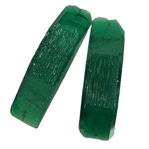 Esmeraldas de Cultivo Hidrotermal, Gemas Colombianas Sueltas Sin Cortar, Material de Esmeraldas - Product Image 3