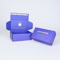 Boîtes en carton ondulé personnalisées pour emballages cosmétiques, parfums, bougies, vêtements, chaussures, colis de livraison avec bande adhésive