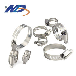 Ss 304 Thép Không Gỉ 6Mm-350Mm Mỹ Clip Vít Ổ Đĩa Worm Bánh Ống Kẹp Cho <span class=keywords><strong>1</strong></span>/<span class=keywords><strong>4</strong></span> Để 12 Inch Ống Ống - Product Image 3