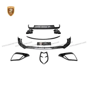 For Mercedes Bens S Class Coupe C217 S63 Bodykit Upgrade B Style Rear Front Air Intake Vent Rear Lip Exhaust Pipes Body Kit