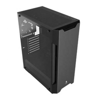 JNP grosir produsen tinggi kabinet aliran udara kipas pendingin ATX casing komputer Desktop Gamer casing PC game kaca