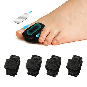 Correttore per dita a martello per uomo e donna - Tutore regolabile per dita a martello, per alleviare dita a martello, piegate e strizzate - Product Image 1