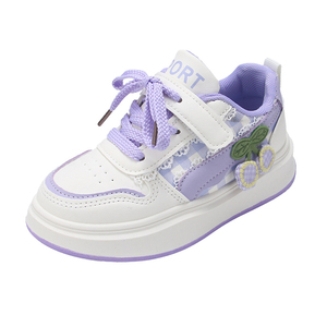 <span class=keywords><strong>Sneakers</strong></span> Casual da <span class=keywords><strong>Bambina</strong></span> con Decorazioni a Ciliegia e Patchwork in <span class=keywords><strong>Pizzo</strong></span>, Ideali per l'Uso Quotidiano dei Bambini - Product Image 1