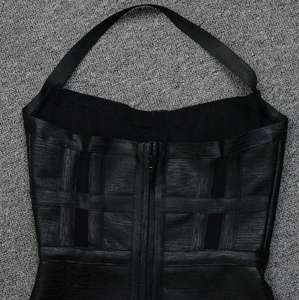 Robes de pansement sexy pour femmes en gros avec licou vêtements de fête écologiques et respirants - Product Image 5