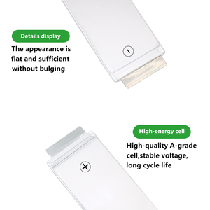 Cellule NMC 16C haute performance rechargeable 3,7 V, batterie lithium 3,7 V 49,2 Ah 52 Ah pour véhicule électrique, cellule Power Pouch - Product Image 2