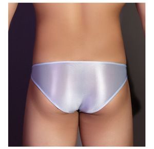 Herren Sexy Unterwäsche Hochelastisch Weich Seidig Transparent Atmungsaktiv Junge Männer Slips Tanga Höschen - Product Image 4