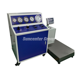 Fm200 novec CO2 Bình chữa cháy Hệ thống làm đầy Xi lanh khí bơm lại Giá máy - Product Image 4