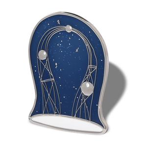 Imán de nevera con tarjeta, color azul brillante, con diseño de cebollino, precio de fábrica económico - Product Image 6