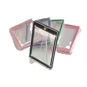 Protezioni per Carte One Touch Magnetiche da 35 Pt, Porta Carte Magnetico One Touch Nero, Adatto per Carte Collezionabili Pokémon TCG - Product Image 1