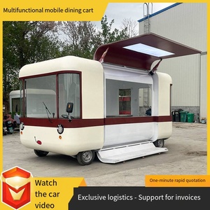 Custom-Designed Mobile Food and Beverage Service Trailers, Large Capacity, Suitable for Outdoor Snacks, Confectionery, and Fast - Product Image 4
